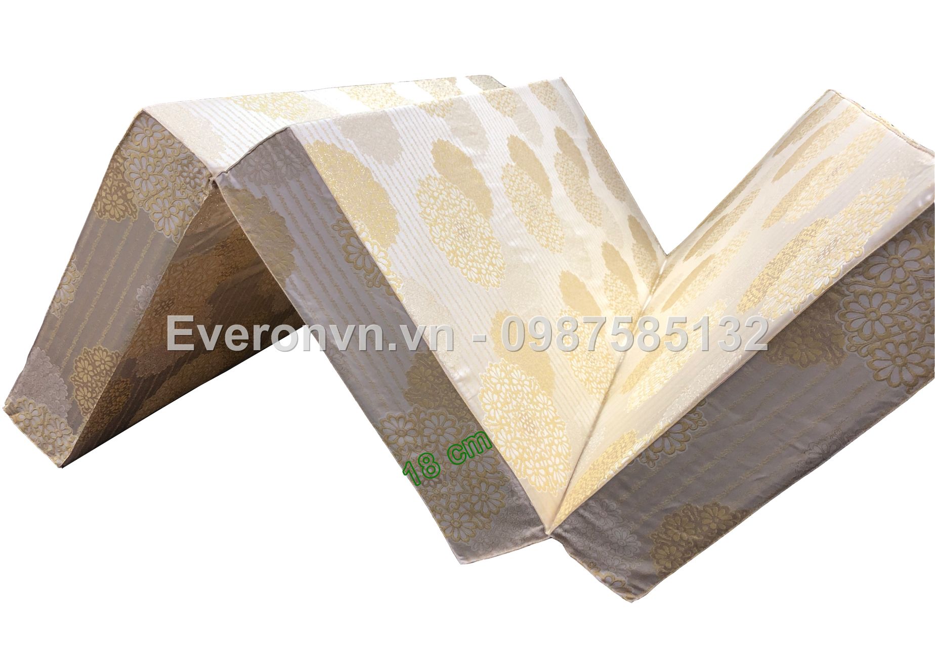 Đệm bông ép Everon dày 18cm