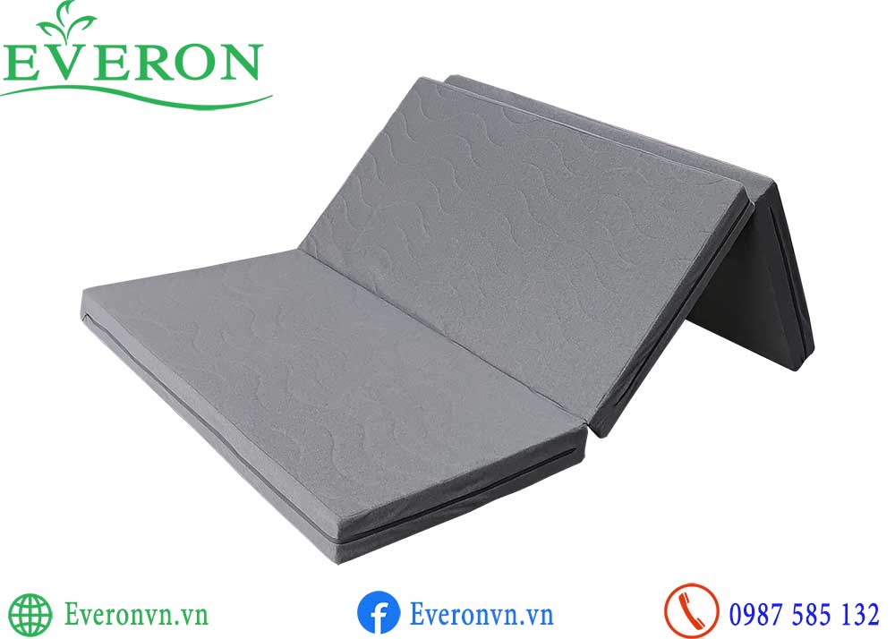 Đệm bông ép Everon 1m, 1m2, 1m4 (dài 1m9, 2m)-1