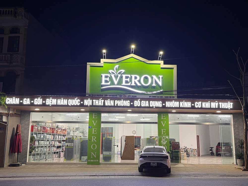 Đại lý cấp 1 Everon 79 Lý Thường Kiệt, thị trấn Thắng, huyện Hiệp Hòa, tỉnh Bắc Giang