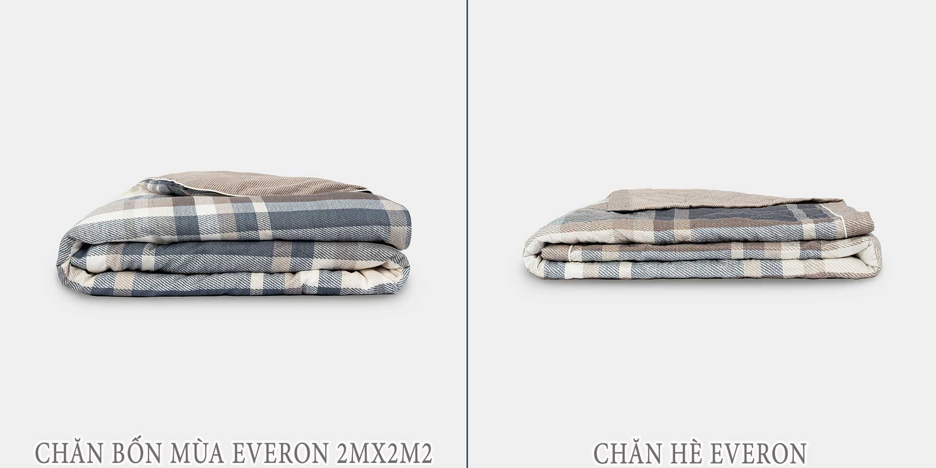 Hình ảnh các loại chăn của Everon